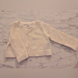 Baby Gap cardigan. NEVER WORN.